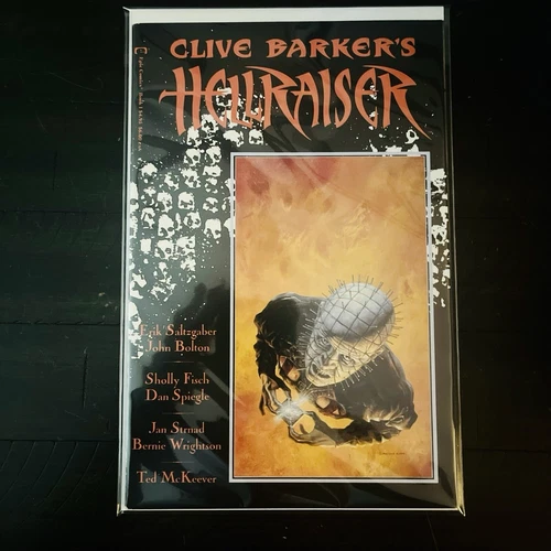Clive Barker’s Hellraiser #1 1st COVER APP PINHEAD (Epic Comics 1989)