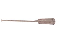 Handcrafted Nautical Decor Squared Rowing Oar With Hooks Wall Décor Handcrafted Nautical Decor Squared Rowing Oar With Hooks Wall Décor