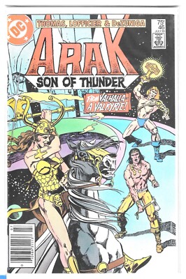 Arak #46 Son Of Thunder DC Comics 1985 Thomas Lofficier DeZuniga Reader Copy