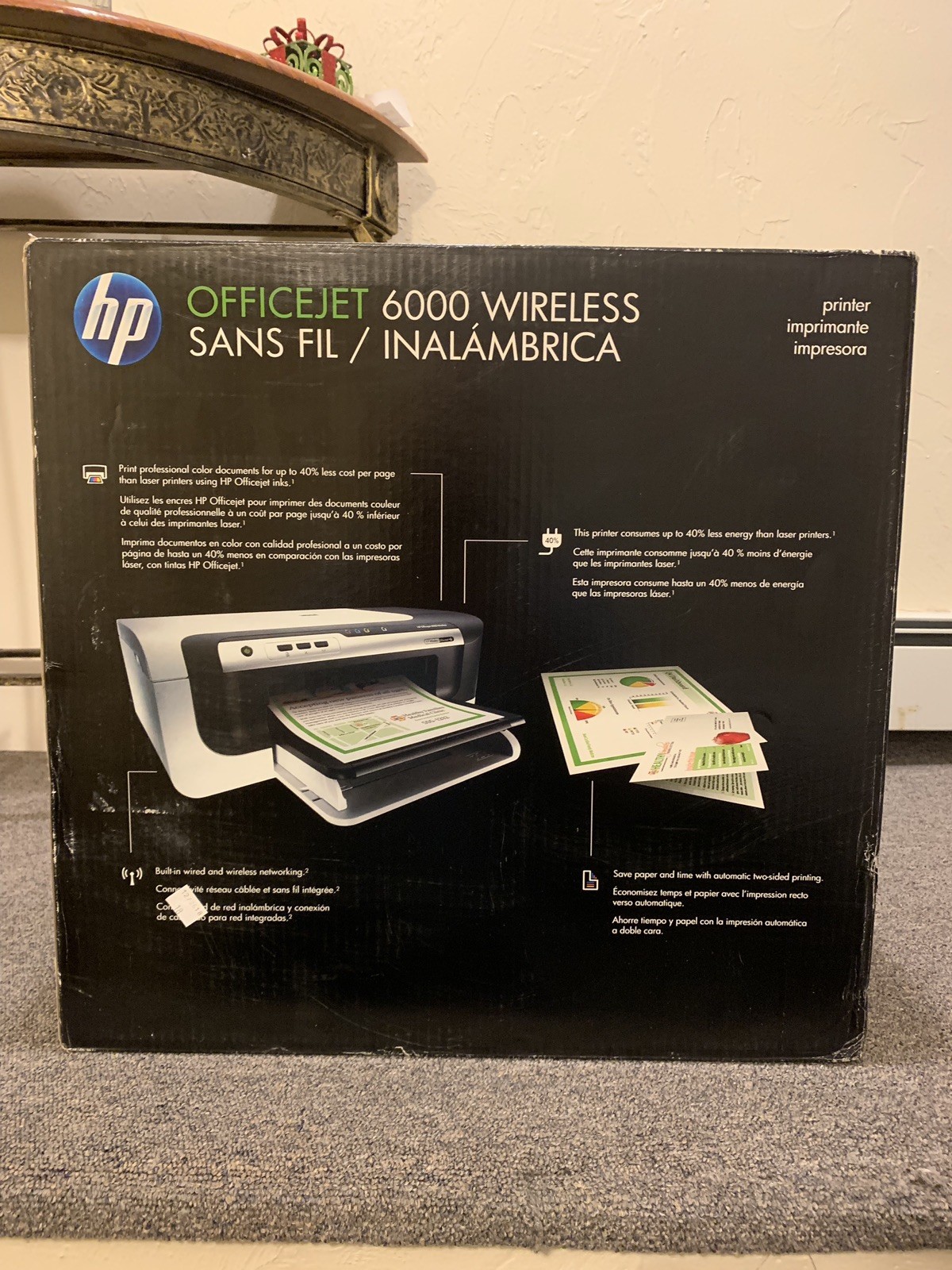 Brand New HP OfficeJet 6000 Wireless Printer E609n C9295A 884420680673 |  eBay