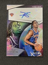 TREVOR KEELS 2022-23 Panini RECON TRUE POTENTIAL SIGNATURES RC AUTOGRAPH /149 🏀