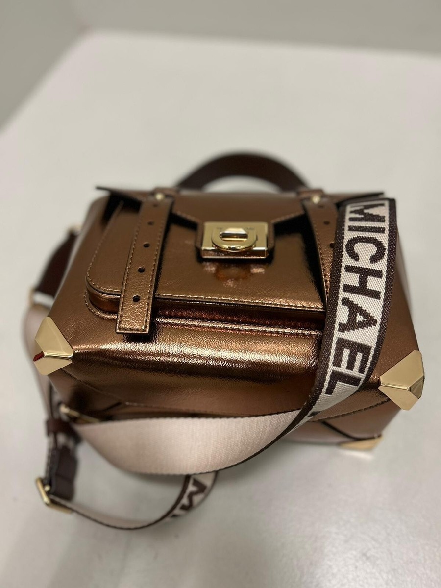 ⭐︎moca⭐︎ Michael Kors Manhattan Medium Satchel Crossbody Bag Shoulder