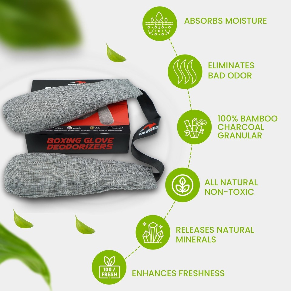 Boxing Glove Deodorizer Odor and Moisture Absorber for Gloves, Gym