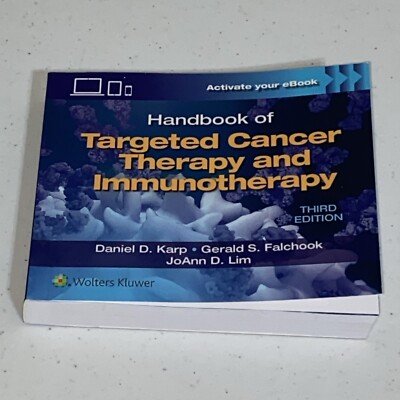 Handbook of Targeted Cancer Therapy and Immunotherapy Oncology 3rd Ed. 2023 NEW