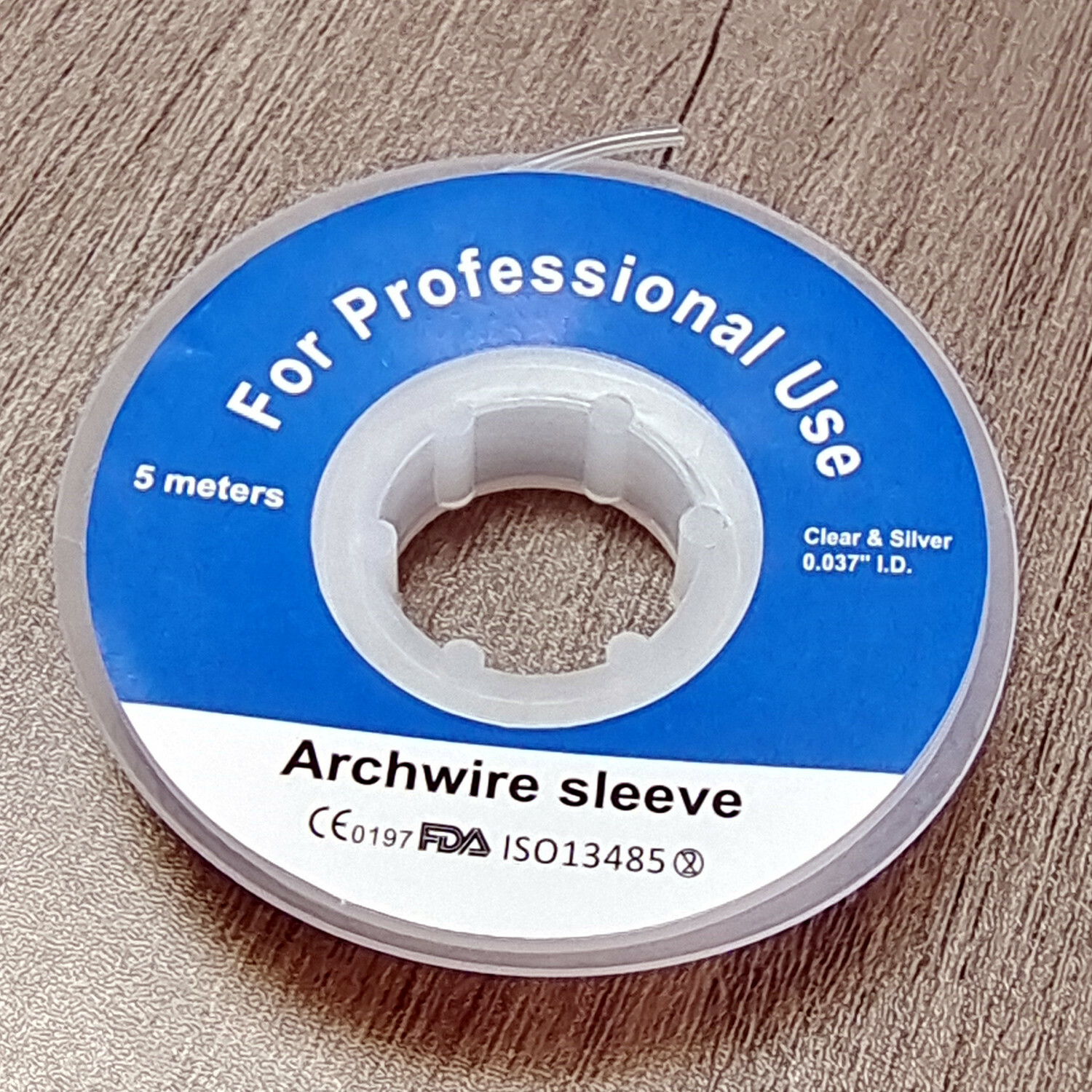 Orthodontic Archwire Sleeve Elastic Protective Tube Dental Wire Bracket