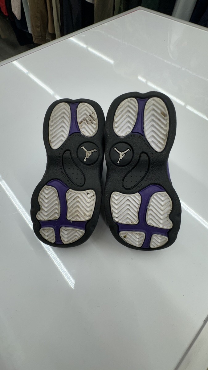Nike Air Jordan 13 Retro Court Purple Black 414581-015 Boys  display picture 1