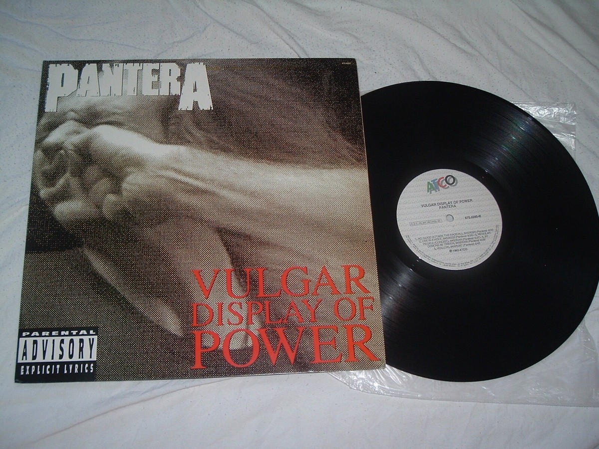 PANTERA Vulgar Display Of Power '92 ORIGINAL RARE IMPORT !!! 1st