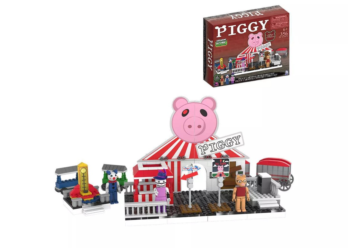 Roblox Piggy Carnival Deluxe Construction Set 356pcs Phatmojo