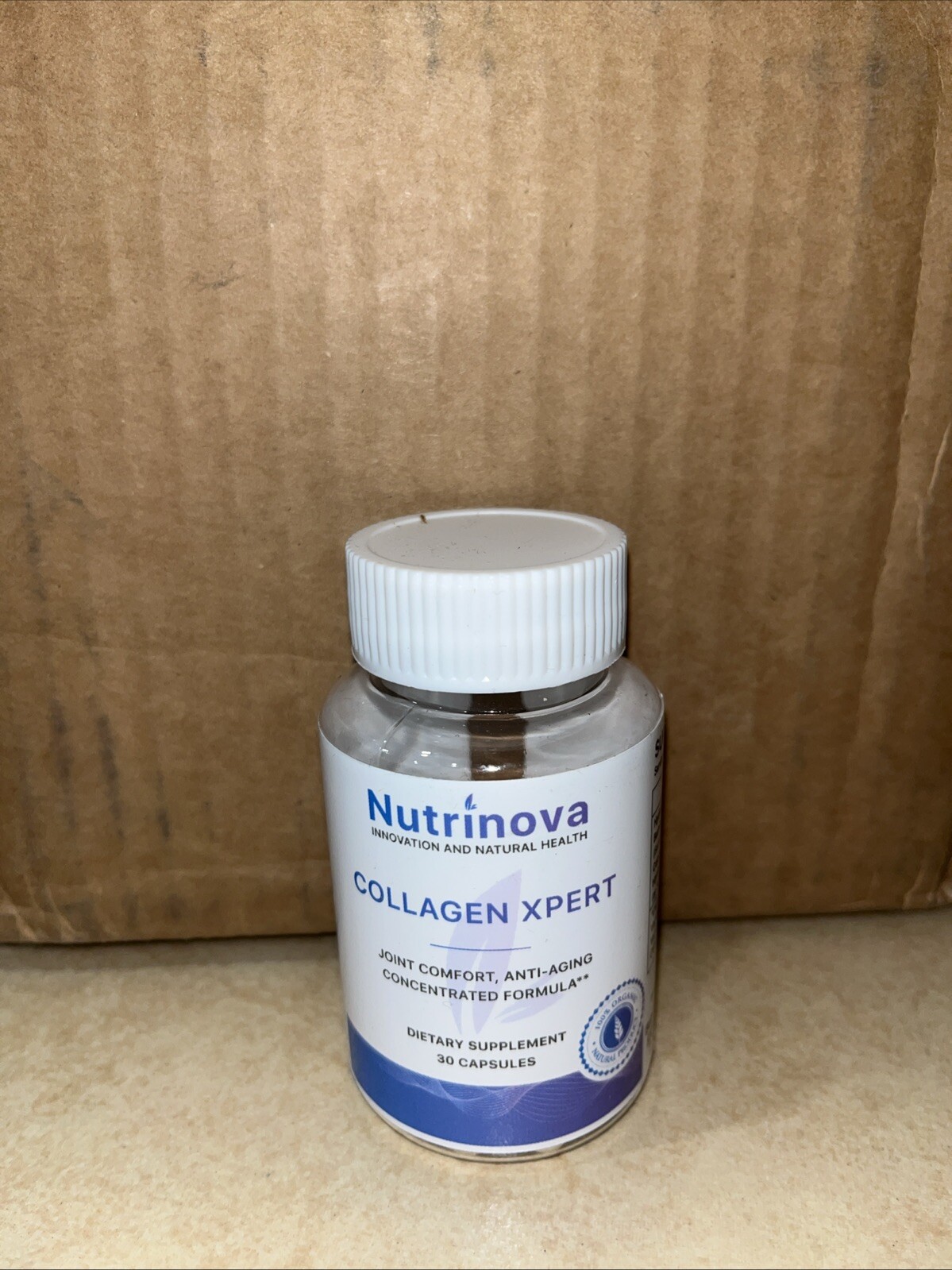 Nutrinova COLLAGEN XPERT - 30 Capsules - Joint Comfort Anti-Aging Formula 5/2027