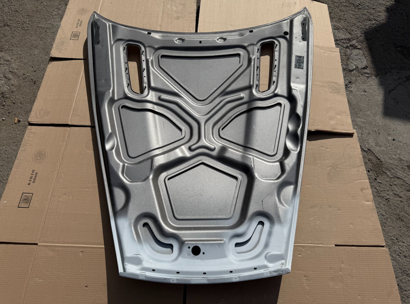 05-12 ASTON MARTIN DB9 VOLANTE FRONT BONNET SHELL HOOD PANEL COVER UNPAINTED OEM