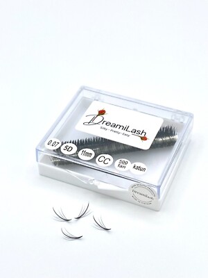 EYELASH EXTENSION FOR PROFESSIONAL (WISPY LASHES) (0.07mm. 5D/CC CURL)