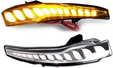 Amber LED Dynamic Flow Side Mirror Turn Signal Light Fits 14-20 W222 S450 S550