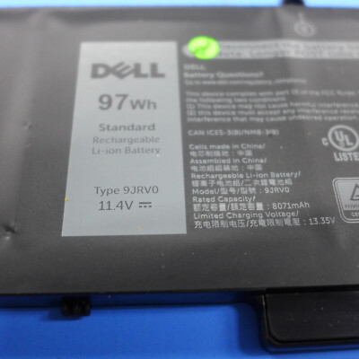 Dell Latitude 5521 Precision 3561 Alienware M18 R1 97wh 6 Cell