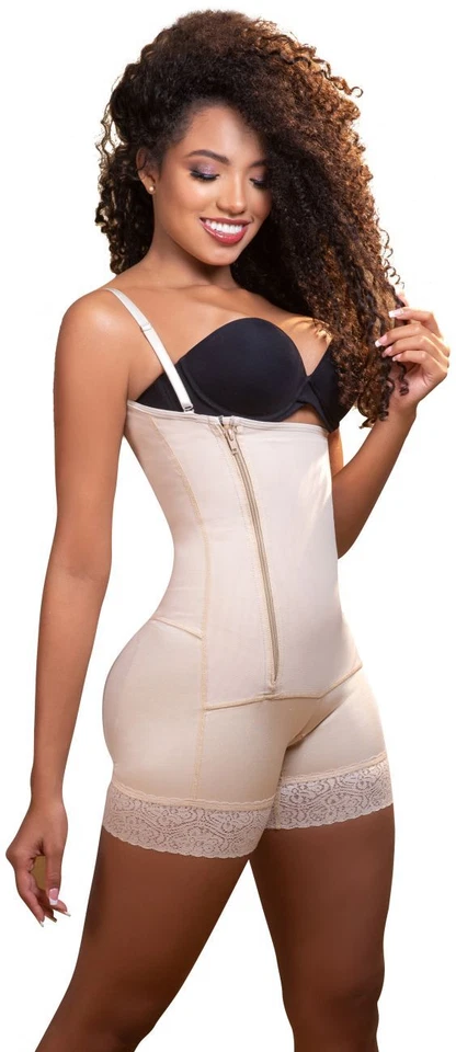 Prendas moldeadoras para mujer: Vedette 3132 Body Shaper cierre de cremallera Foto 3 de 4