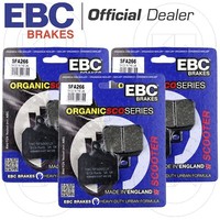 BremsbelÄGe EBC SFA266 Vorne + Hinten FüR Beverly Cruiser 500 2010