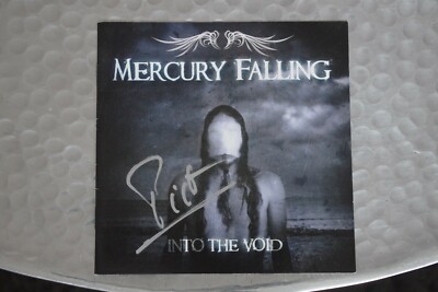 Mercury Falling - Into the Void CD Album Signed / Autograph / Autographed