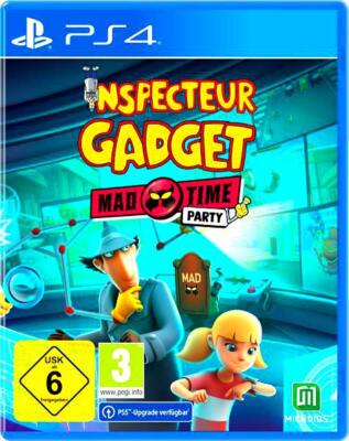 Inspector Gadget: Mad Time Party - PS4 / PlayStation 4 - Neu & OVP - EU Version