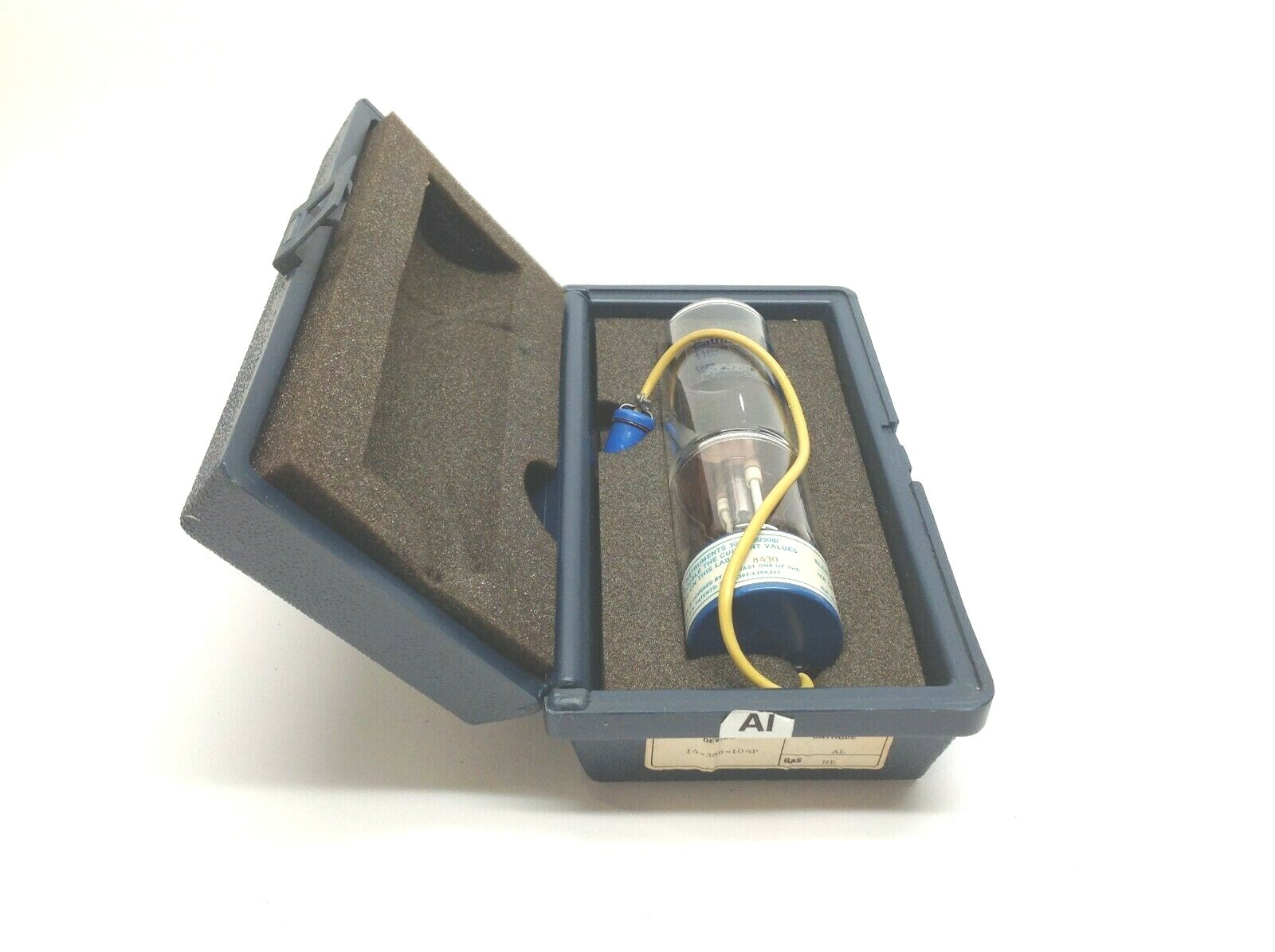Fisher 14-386-104P AL Aluminum Element Ne Neon Gas Hollow Cathode Bulb