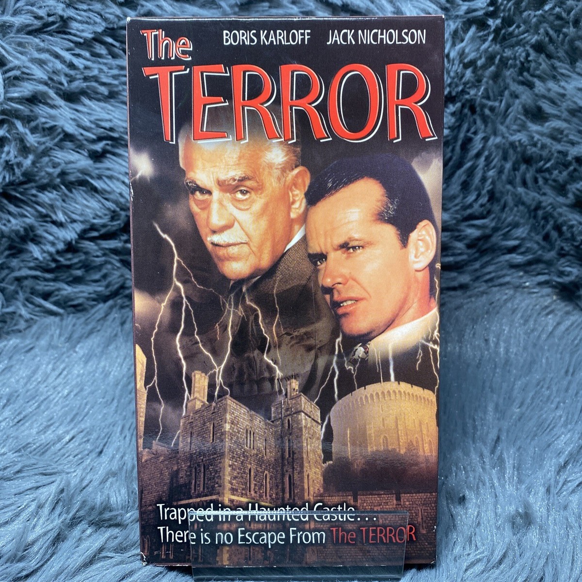 The Terror VHS Tape 1963 Horror Boris Karloff Jack Nicholson Scary