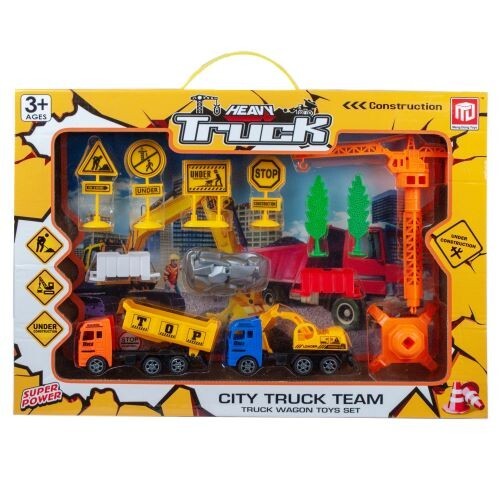 City Construction Play Set Heavy Equipment 12 Piece Set NEW - Picture 1 of 1
