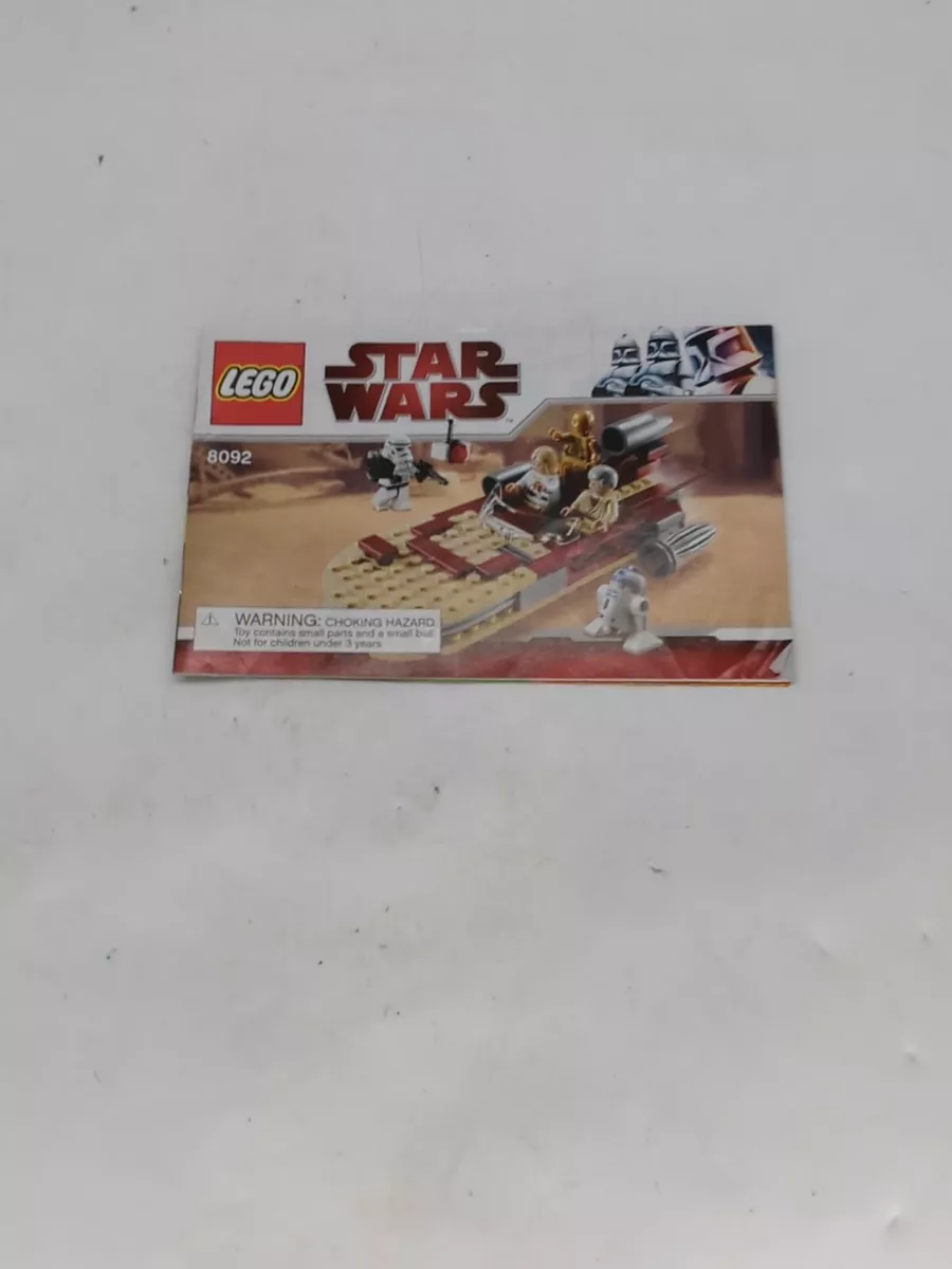 Lego luke skywalker landspeeder instructions new arrivals