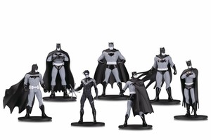 dc collectibles black and white