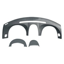 Coverlay 24-100c For 2000-2005 Mitsubishi Eclipse 2 Piece Black Dash Board Cover