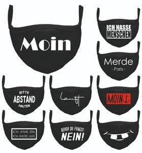 maske waschbar fach fur filter mund nasen maske spruch spruche lustig fun druck ebay