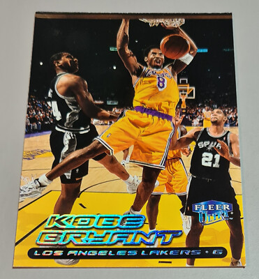 Kobe Bryant # 50 Common NBA Fleer Ultra 99-00 Los Angeles Lakers EN N.Mint-Mint