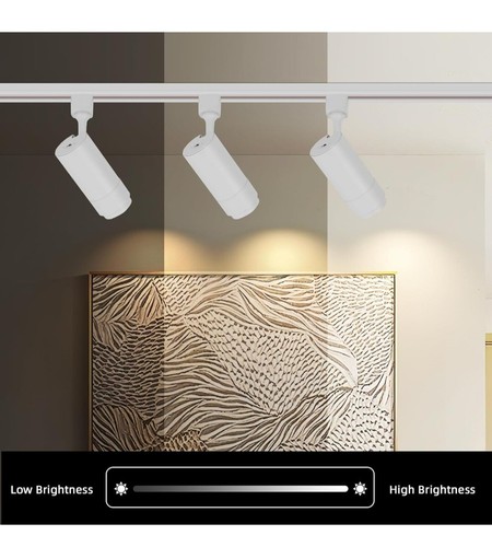 LED Track Lighting Heads Dimmable 24W 5CCT 2700K/3000k/3500k/4000k/5000k, 3 pack - Picture 2 of 17