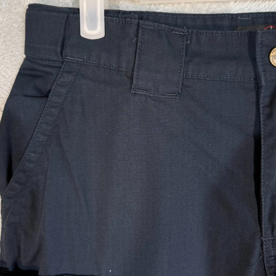 Tru-Spec Tactical Women's Cargo Pants 8 Navy Blue Rip Stop Double Knee  W515 - Image 3 of 4