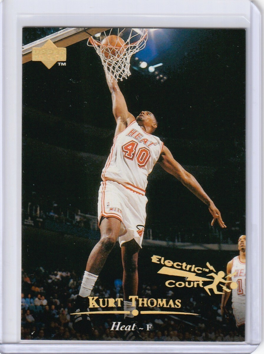 1995-96 Upper Deck Gold Electric Court Kurt Thomas #254 Rookie RC