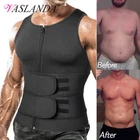 Men Fajas Colombianas Reductoras Abdomen Para Hombre Sauna Vest Workout Shaper