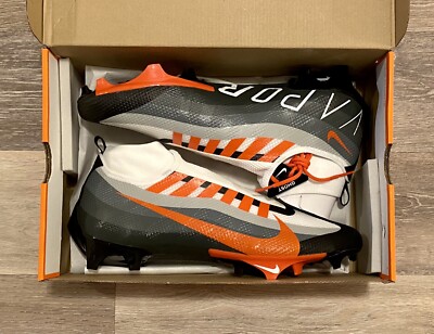 Nike Vapor Edge Pro 360 TB Orange White Football Cleats DV0778-004