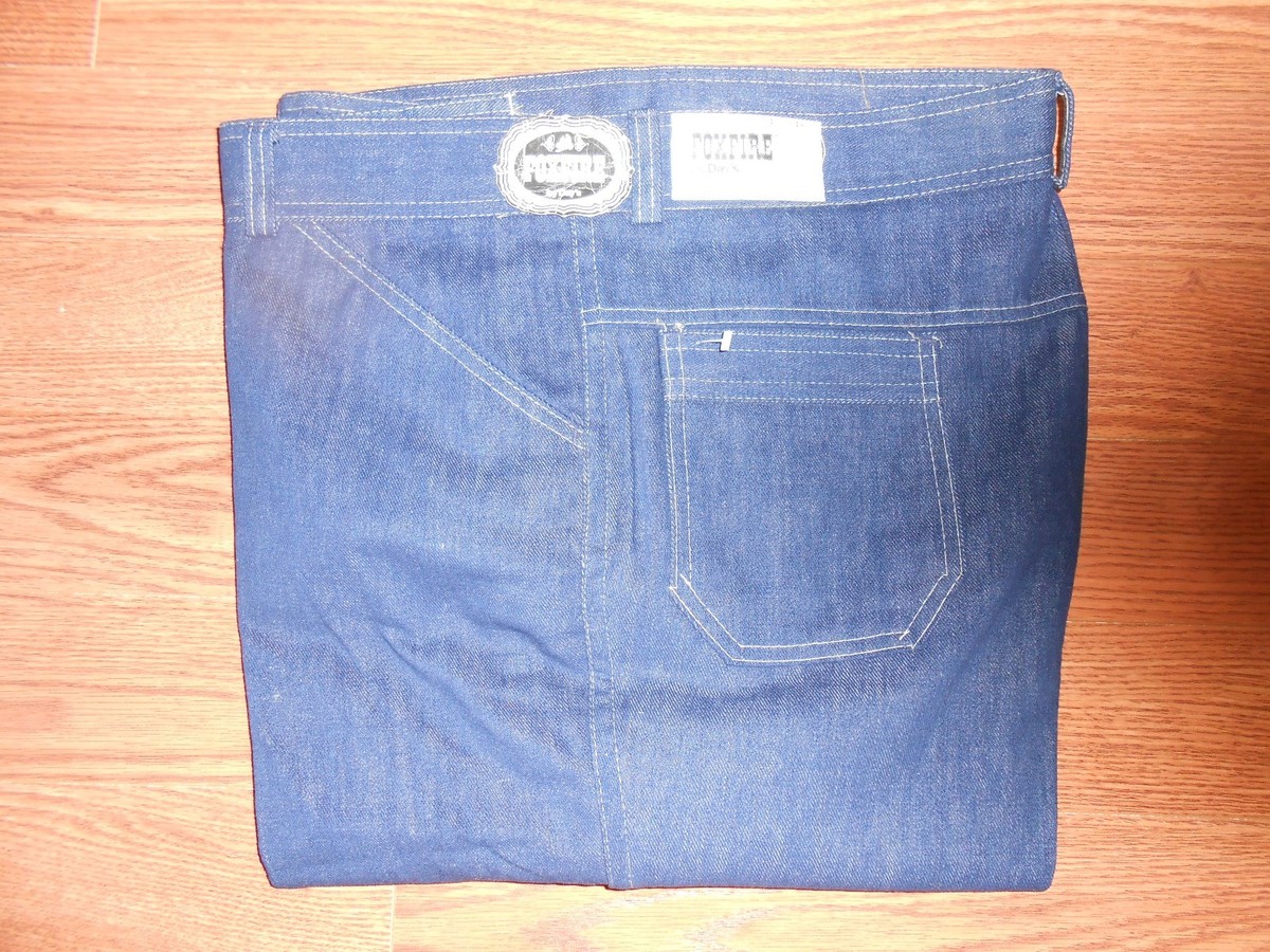 Mens 70-80's Vintage Collectors DAY'S Foxfire 40x34 Blue Soft