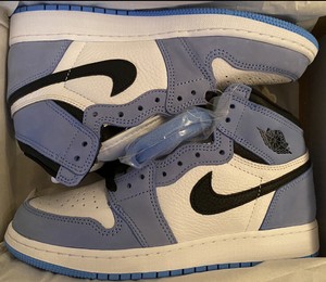 Air Jordan 1 Retro High Og Gs University Blue Size 6 5y Ebay