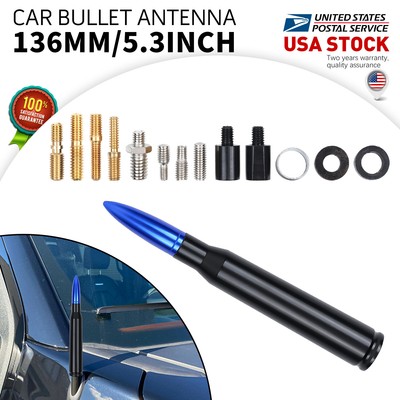 For Chevrolet Silverado 2500 HD 2001-2015 Car Bullet Antenna 5.3inch With Screws