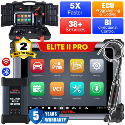 2025 Autel MaxiSys Elite II PRO Scanner Version of MS909 MS919 Ultra Lite Ultra