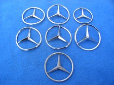 Konvolut 7 Stück Mercedes Benz Stern W110 W111 W112 W126 W201 Kofferraumdeckel Konvolut 7 Stück Mercedes Benz Stern W110 W111 W112 W126 W201 Kofferraumdeckel