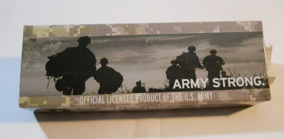 美国军队特殊 OPS 黑色不锈钢 9 英寸战术救援战斗口袋刀 — 第 3/4 张图片