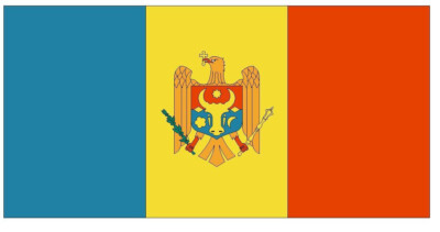 Moldova International Flag Sticker Decal F314