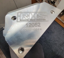Nos Rhs Aluminum 12052 Sbc Sb Chevy Bare Head 64cc 180 Runner