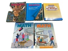 Lot 5 Home  School Books 4 Math Level 1  Grade 1 Plus 1 Level B Writing Book