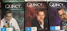 LOT-(4) Quincy M.E. (1970s TV Show) Complete Season 1 2 3 DVD Jack Klugman