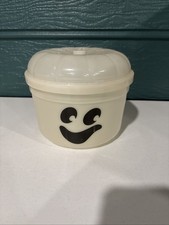 Vintage McDonald  s Glow In The Dark Ghost Halloween Bucket 1986 No Handle
