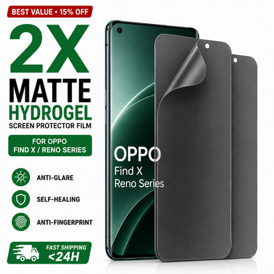 2X Privacy Anti-Spy Screen Protector Oppo Find X Reno Series