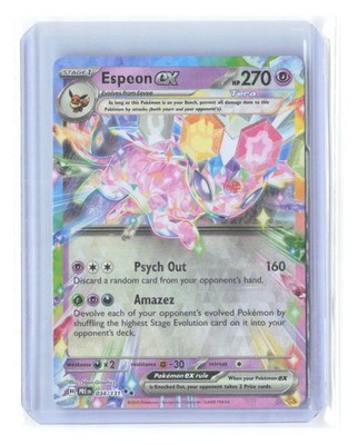 SV: Prismatic Evolutions #034/131 Espeon ex C1R1C225