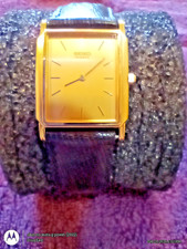 Vintage Seiko Chariot Square Tank Watch