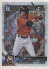 2018 Bowman Draft Chrome Asia Mojo Refractor Connor Scott #BDC-158 g6p