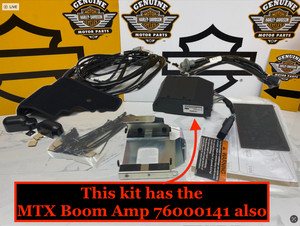 MTX Boom '06-'13 Harley Touring Amplifier Audio Saddlebag Speaker Wiring Harness